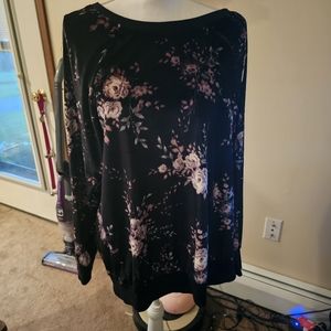 Torrid Floral Velvet